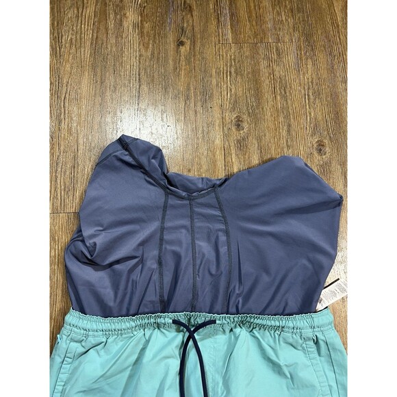 Vineyard Vines On The Go Shorts Mens M Blue Lined Hybrid 7" Inseam Pockets - Picture 5 of 9